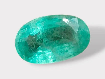 GSI Certified 3.11ct Pastel Green Emerald, 100% Natural Gemstone - SMSGEMS 
