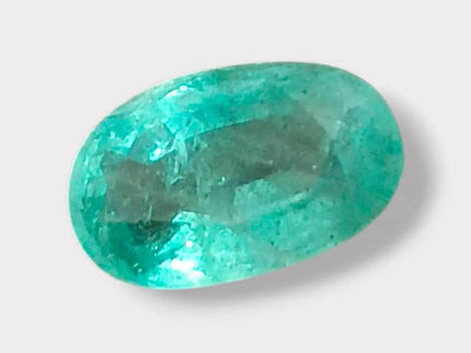 GSI Certified 3.11ct Pastel Green Emerald, 100% Natural Gemstone - SMSGEMS 