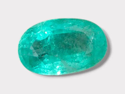 GSI Certified 3.11ct Pastel Green Emerald, 100% Natural Gemstone - SMSGEMS 