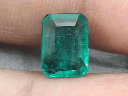 3.14ct Zambian Emerald GSI Certified - SMSGEMS 