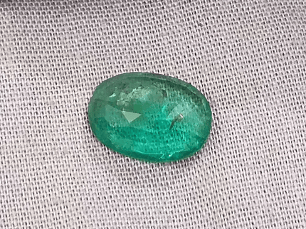 GSI Certified 3.40ct Zambian Emerald, 100% Natural Gemstone - SMSGEMS 