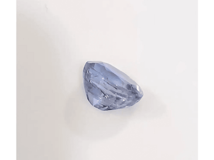 GSI Certified 3.58ct Blue Ceylon Sapphire, Natural untreated Gemstone - SMSGEMS 