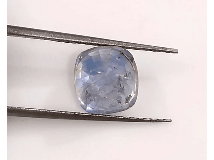 GSI Certified 3.58ct Blue Ceylon Sapphire, Natural untreated Gemstone - SMSGEMS 