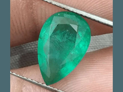 3.78ct GSI Certified Natural Deep Green Emerald - SMSGEMS 