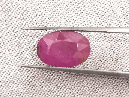 3.86ct Ruby Untreated Gemstone GSI Certified - SMSGEMS 
