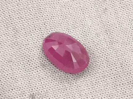 3.86ct Ruby Untreated Gemstone GSI Certified - SMSGEMS 