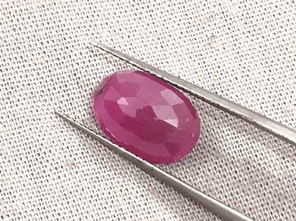 3.86ct Ruby Untreated Gemstone GSI Certified - SMSGEMS 