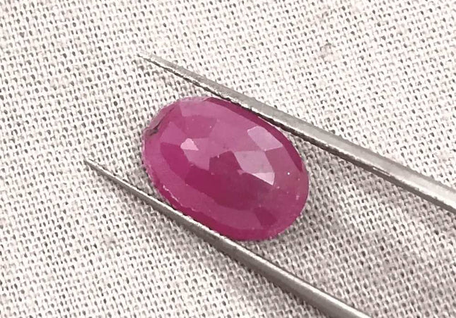 3.86ct Ruby Untreated Gemstone GSI Certified - SMSGEMS 