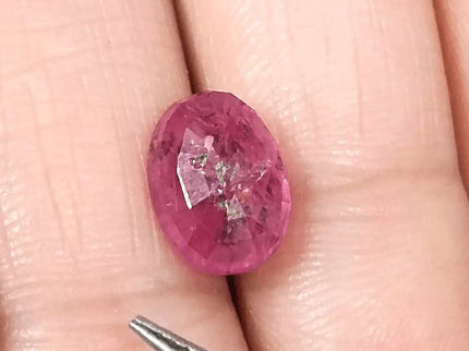 GSI Certified 3.98ct Sri Lanka Ruby, Natural Heated Gemstone - SMSGEMS 