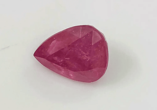 4.12ct Mozambique Ruby Natural Untreated Gemstone GSI Certified - SMSGEMS 
