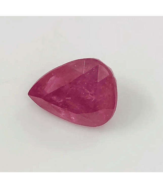 4.12ct Mozambique Ruby Natural Untreated Gemstone GSI Certified - SMSGEMS 