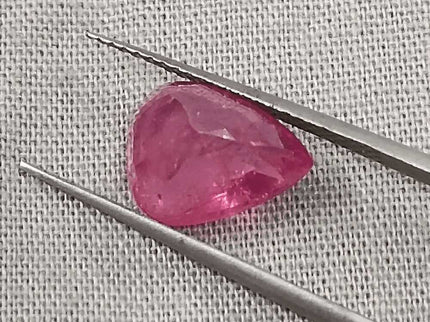 4.12ct Mozambique Ruby Natural Untreated Gemstone GSI Certified - SMSGEMS 