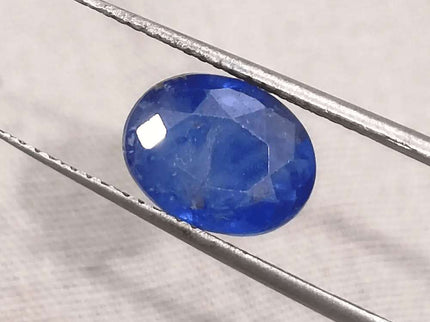 4.15ct Blue Ceylon Sapphire GSI Certified - SMSGEMS 