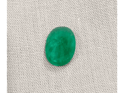 GSI Certified 4.23ct Pakistan Emerald, 100% Natural Earth Mined Gemstone - SMSGEMS 