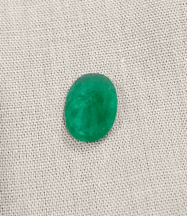GSI Certified 4.23ct Pakistan Emerald, 100% Natural Earth Mined Gemstone - SMSGEMS 