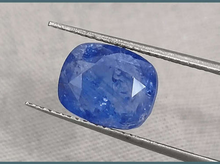 GSI Certified 4.49ct Deep Royal Blue Sapphire - SMSGEMS 