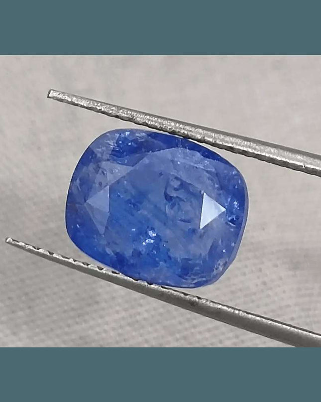 GSI Certified 4.49ct Deep Royal Blue Sapphire - SMSGEMS 