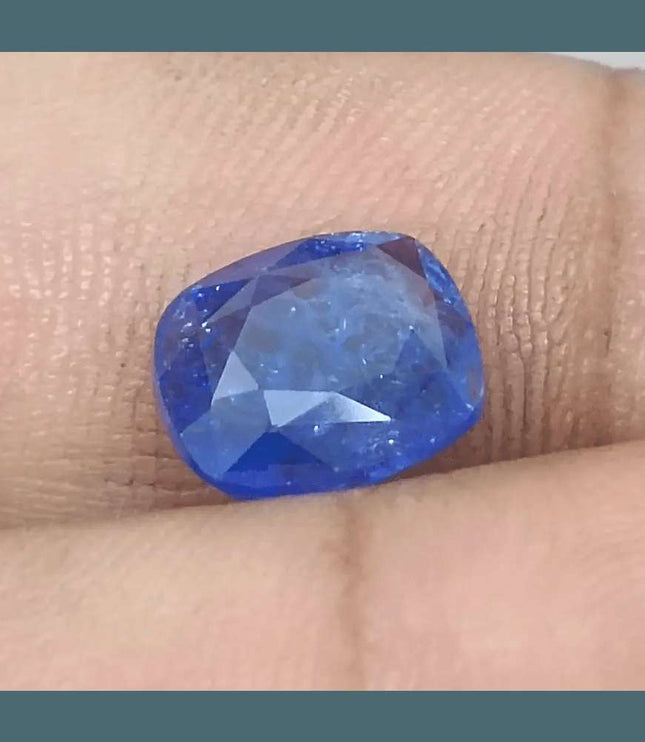 GSI Certified 4.49ct Deep Royal Blue Sapphire - SMSGEMS 