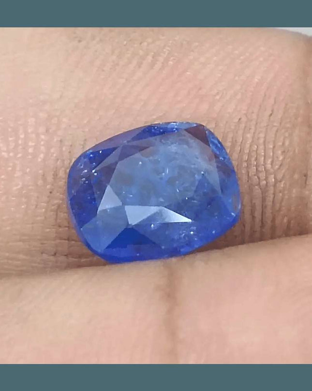 GSI Certified 4.49ct Deep Royal Blue Sapphire - SMSGEMS 