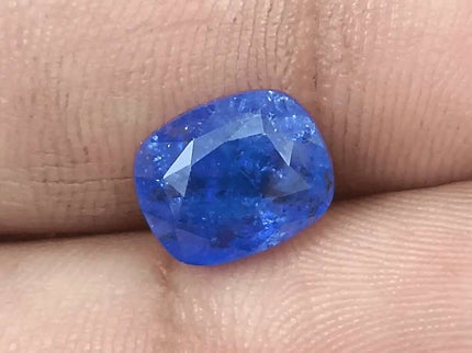 GSI Certified 4.49ct Deep Royal Blue Sapphire - SMSGEMS 