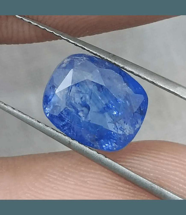 GSI Certified 4.49ct Deep Royal Blue Sapphire - SMSGEMS 