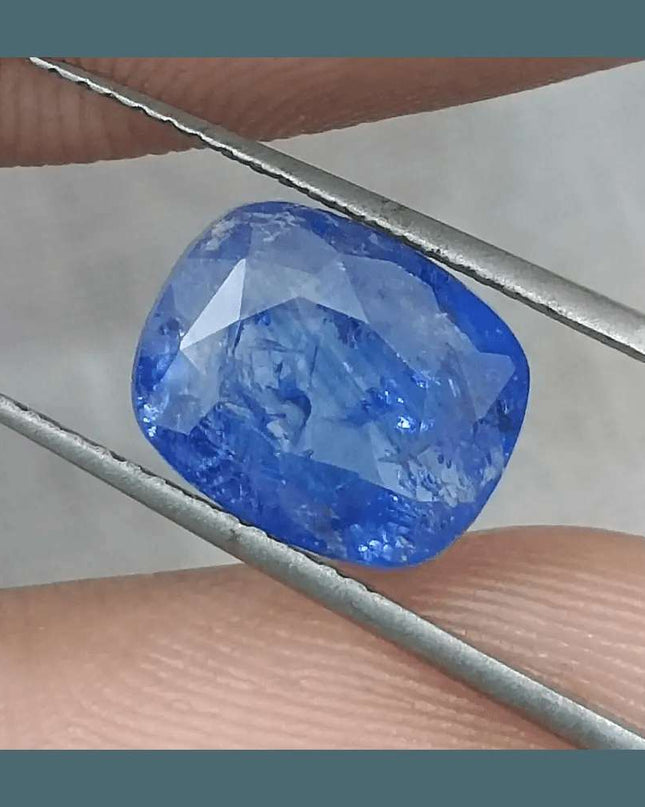 GSI Certified 4.49ct Deep Royal Blue Sapphire - SMSGEMS 