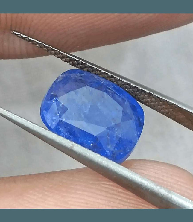 GSI Certified 4.49ct Deep Royal Blue Sapphire - SMSGEMS 