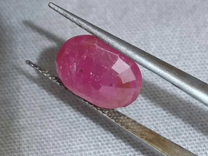 GSI Certified 4.54ct Ruby Natural Untreated Gemstone - SMSGEMS 