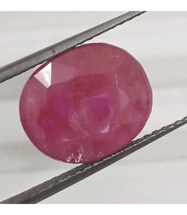 GSI Certified 4.54ct Ruby Natural Untreated Gemstone - SMSGEMS 