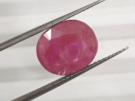 GSI Certified 4.54ct Ruby Natural Untreated Gemstone - SMSGEMS 
