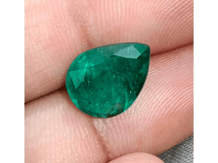 4.60ct Zambian Emerald Certified By GSI - SMSGEMS 