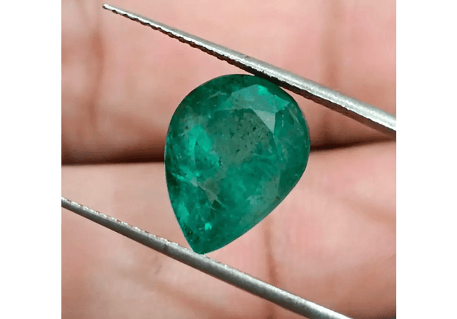 4.60ct Zambian Emerald Certified By GSI - SMSGEMS 