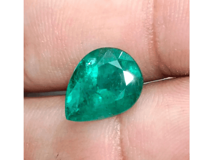 4.60ct Zambian Emerald Certified By GSI - SMSGEMS 
