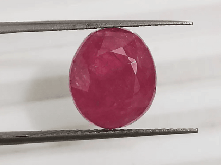 4.92ct Natural Untreated Ruby Stunning Natural Ruby 4.92ct Ruby 4.92ct Untreated Gemstone - SMSGEMS 