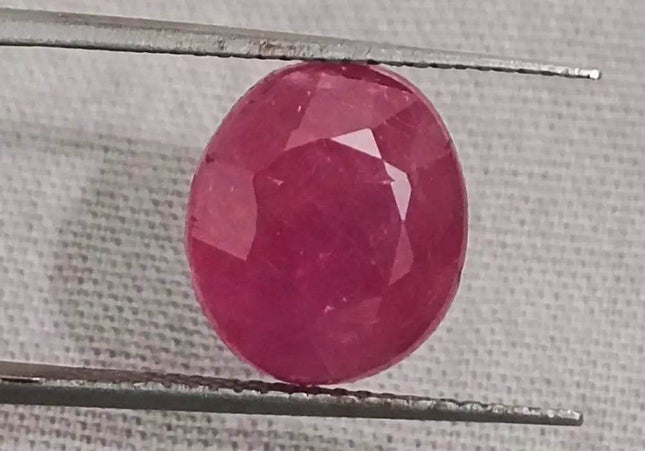 4.92ct Natural Untreated Ruby Stunning Natural Ruby 4.92ct Ruby 4.92ct Untreated Gemstone - SMSGEMS 
