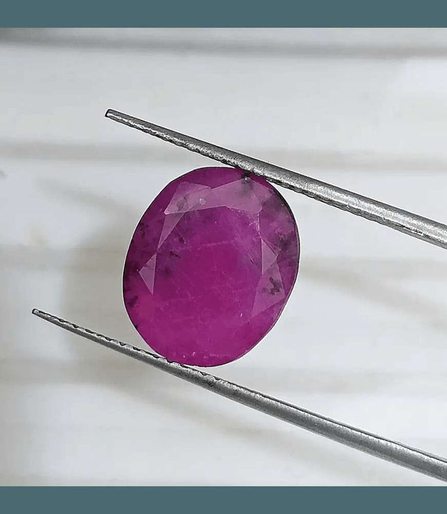 4.96ct Mozambique Ruby GSI Certified Natural Gemstone - SMSGEMS 