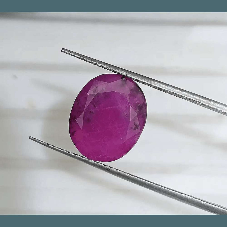 4.96ct Mozambique Ruby GSI Certified Natural Gemstone - SMSGEMS 