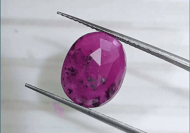 4.96ct Mozambique Ruby GSI Certified Natural Gemstone - SMSGEMS 