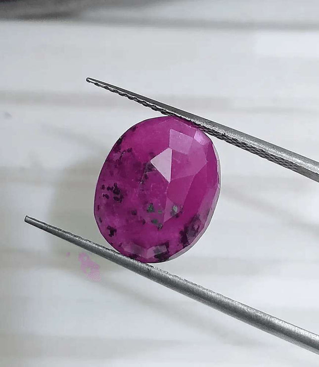 4.96ct Mozambique Ruby GSI Certified Natural Gemstone - SMSGEMS 