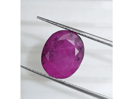 4.96ct Mozambique Ruby GSI Certified Natural Gemstone - SMSGEMS 