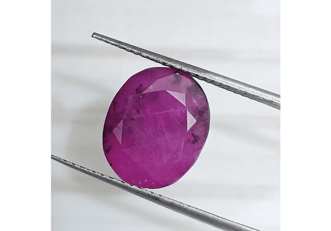 4.96ct Mozambique Ruby GSI Certified Natural Gemstone - SMSGEMS 