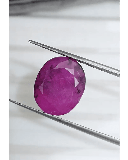4.96ct Mozambique Ruby GSI Certified Natural Gemstone - SMSGEMS 