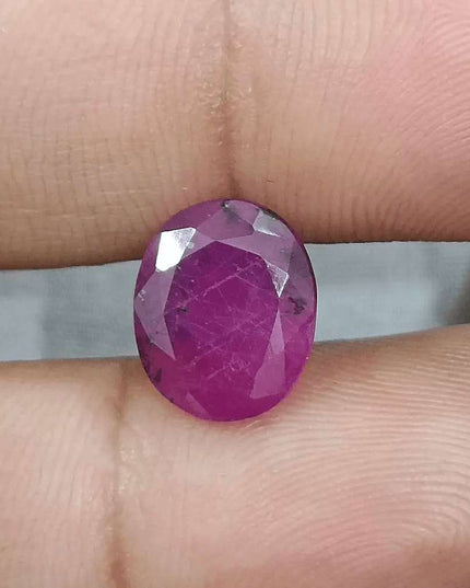 4.96ct Mozambique Ruby GSI Certified Natural Gemstone - SMSGEMS 
