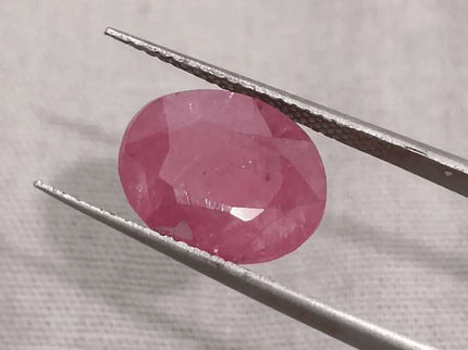 GSI Certified 5.00ct Ruby Natural Untreated Gemstone - SMSGEMS 