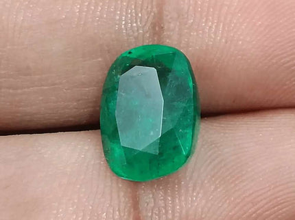 GSI Certified 5.49ct Alpine Green Natural Gemstone - SMSGEMS 