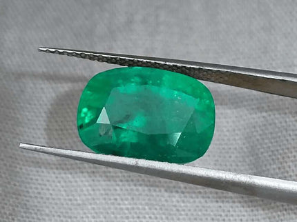 GSI Certified 5.49ct Alpine Green Natural Gemstone - SMSGEMS 