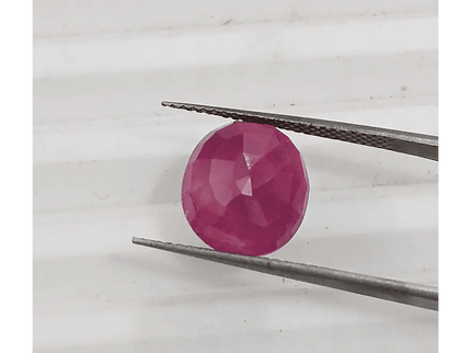 GSI Certified 5.49ct Ruby , 100% Natural Ruby - SMSGEMS 