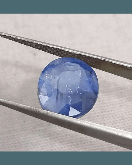 GSI Certified 5.68ct Deep Blue Sapphire - SMSGEMS 