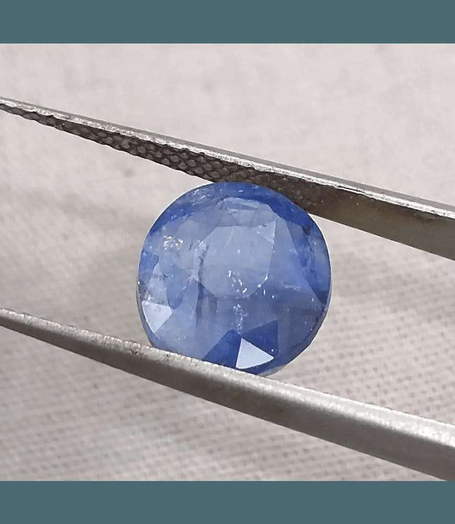 GSI Certified 5.68ct Deep Blue Sapphire - SMSGEMS 