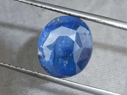 GSI Certified 5.68ct Deep Blue Sapphire - SMSGEMS 